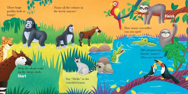 Around the Jungle Activity Book