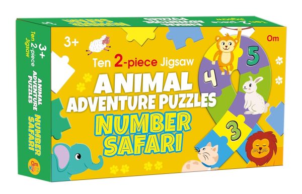 Animal Adventure Puzzles Number Safari